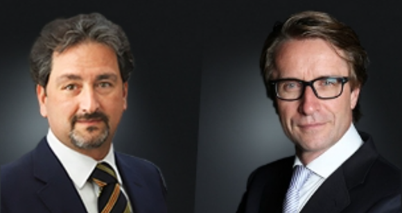 Andrea Colombo (left) has been appoint as the new CEO of Lincotek Group succeeding Winfried Schaller (right) (Courtesy Lincotek Group)