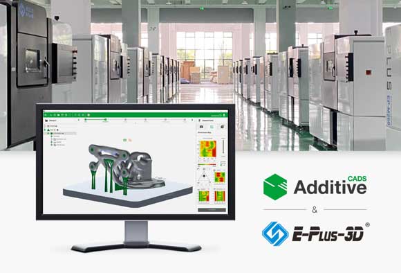 Eplus3D has integrated CADS Additive’s AM-Studio data preparation software to integrate the company’s AM-Studio data preparation software into Eplus3D metal 3D printers (CADS Additive GmbH/Eplus3D)