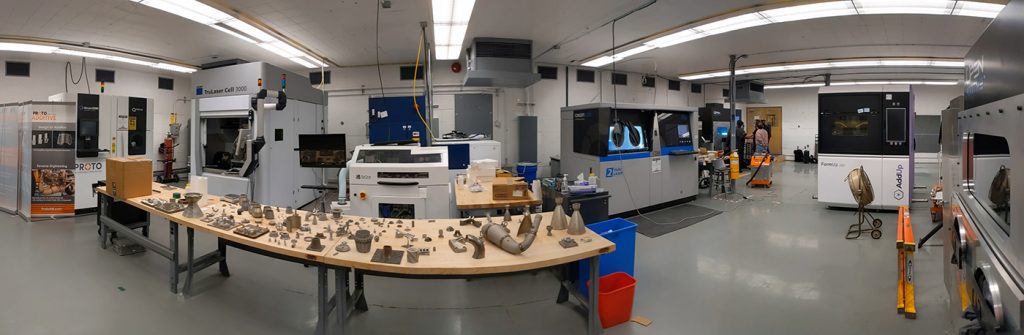 Fig. 2 Ohio State’s CDME AM Lab