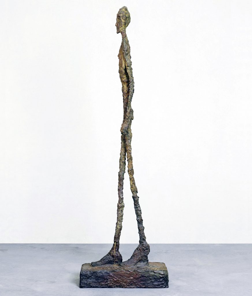 Fig. 3 The first large-scale Walking Man by Alberto Giacometti, produced in 1947 and currently exhibited at Kunsthaus Zürich, Switzerland (Photo courtesy Ioana Jimborean / Wikimedia)