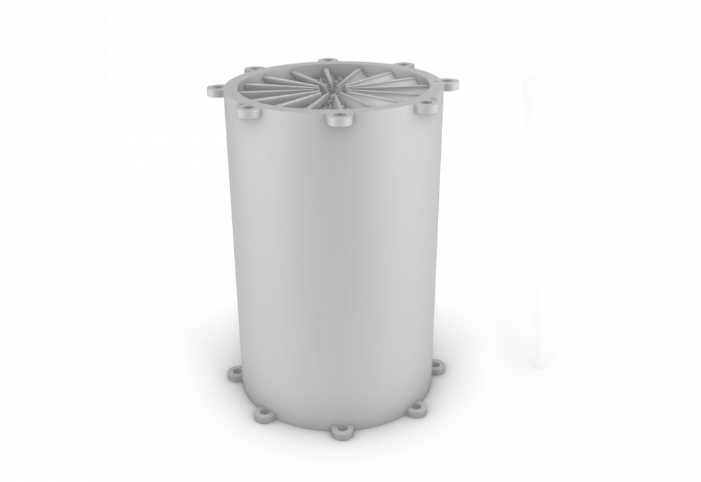 Fig. 4 Carbon product distiller module