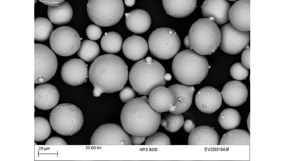 TWI characterised the powder morphology of PA Alloy 718 to assess the impact of the surrounding environment on powder characteristics (Courtesy TWI)