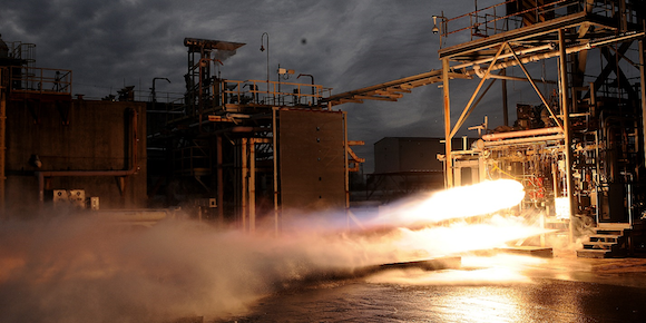 Aerojet Rocketdyne is developing low-cost rocket engines using AM; the L3Harris acquisition is expected to enhance these operations (Courtesy Aerojet Rocketdyne)