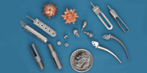 Holo additively manufactures parts with features smaller 50 microns (Courtesy Holo)