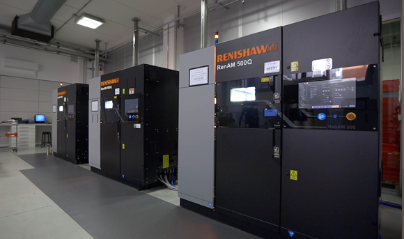 Permedica has installed three RenAM500Q machines to support its Additive Manufacturing needs (Courtesy Permedica) 