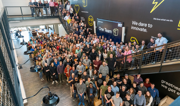 The relocation of its headquarters has allowed Markforged employees to work in a single location (Courtesy Business Wire)