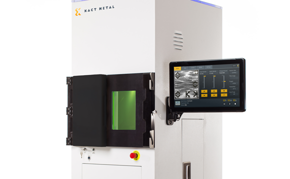 Xact Metal launched the XM200G family of metal Additive Manufacturing machines in 2021 (Courtesy Xact Metal)