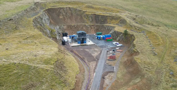 Skyrora's engine test site in Midlothian, Scotland, is the largest in the UK (Courtesy Skyrora)