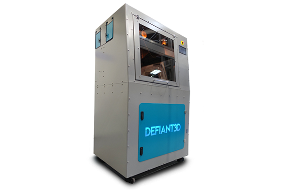 The Defiant200 is a compact metal additive manufacturing machine, all-in-one system available for pre-order at a price of  £40,000 (Courtesy Defiant3D)