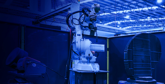 The US Navy has purchased an Arcemy X-Edition 6700 Wire Arc Additive Manufacturing WAAM machine (Courtesy AML3D)