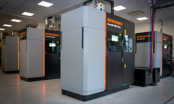 Renishaw’s RenAM 500 range of metal Additive Manufacturing machines (Courtesy Renishaw)