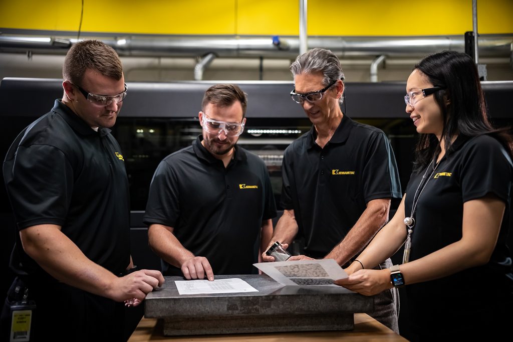 Fig. 2 Kennametal Additive Manufacturing staff (Courtesy Kennametal)