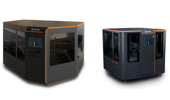 Tritone’s Dominant and Dim Additive Manufacturing machines (Courtesy Tritone)