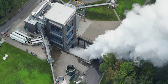The Ariane 6 launcher saw its second hot-fire test (Courtesy ArianeGroup)