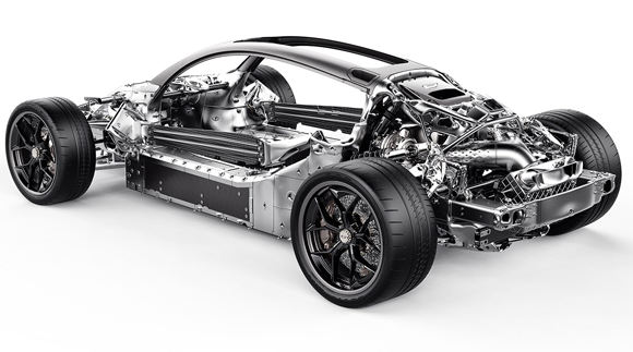 Divergent is the inventor of the Divergent Adaptive Production System and parent company of the performance automotive company Czinger Vehicles, maker of the Czinger 21C hypercar featuring over 350 AM components (Courtesy Czinger Vehicles)