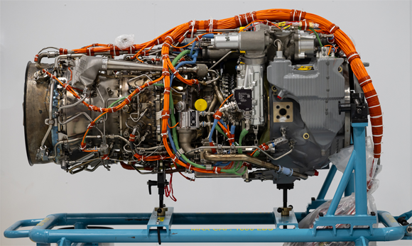 The T901-GE-900 engine, featuring metal additively manufactured components, will power a range of helicopters for the US Army (Courtesy GE Aerospace)