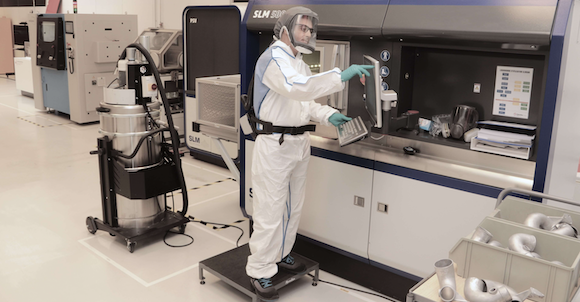 With the addition of the SLM®500 machine, Wabtec owns nearly the entire product range of Nikon SLM Additive Manufacturing machines (Courtesy Nikon SLM Solutions)