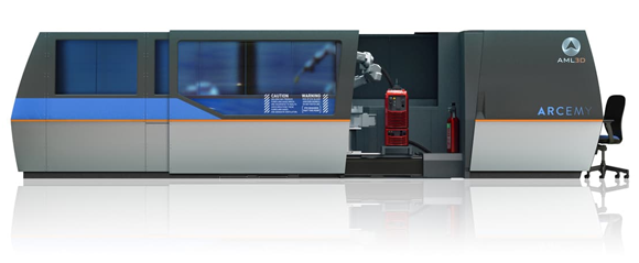 Cogitic Corporation has ordered a 6700 Edition ARCEMY Additive Manufacturing machine (Courtesy AML3D Limited) 