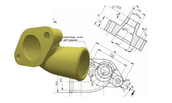 The AM manifolds exceed the requirements of the original part (Courtesy Replique) 