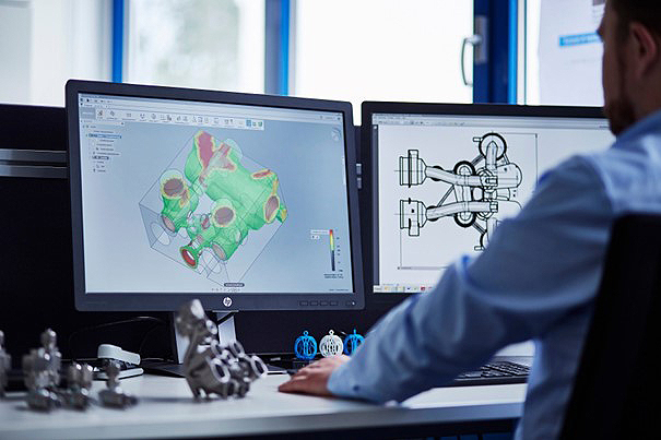 Fig. 13 Wilhelmsen and ThyssenKrupp offer decentralised production, with a workflow held together by a quality assurance framework (Courtesy Wilhelmsen)