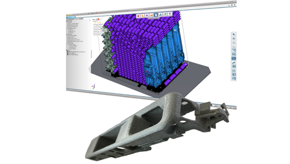 CoreTechnologie’s 4D_Additive 1.5 update features revisions of the lattice structure module and Boolean functions for the creation of perforations (Courtesy CoreTechnologie)