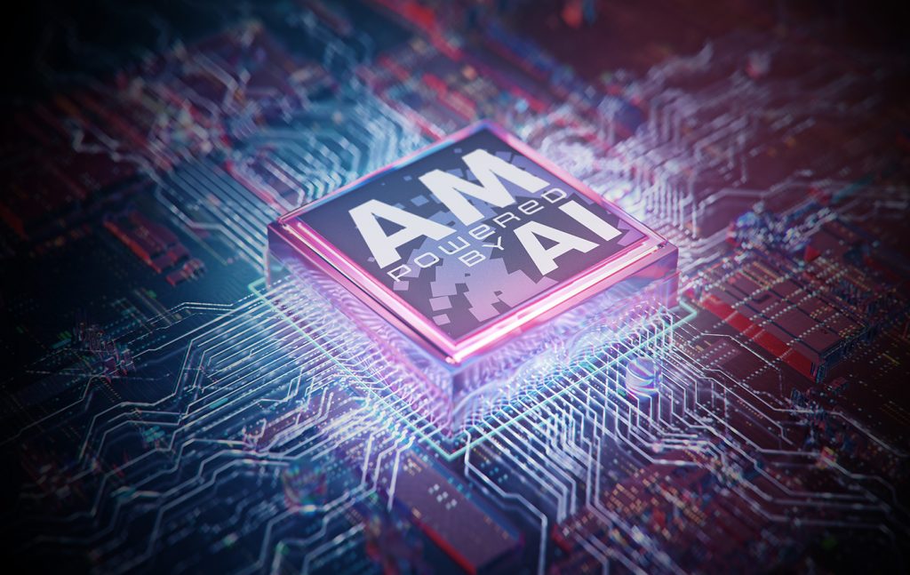 Fig. 1 AI will impact the Additive Manufacturing industry, from a new wave of advanced design possibilities to autonomously controlling AM machines and ensuring part quality and repeatability (Base image credit: Connect world/Shutterstock.com)