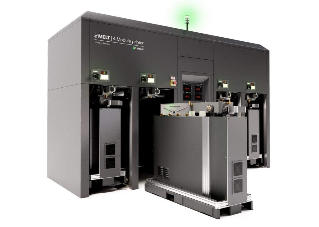 Fig. 7 FreeMelt's new eMELT-iD compact development machine (Courtesy FreeMelt)