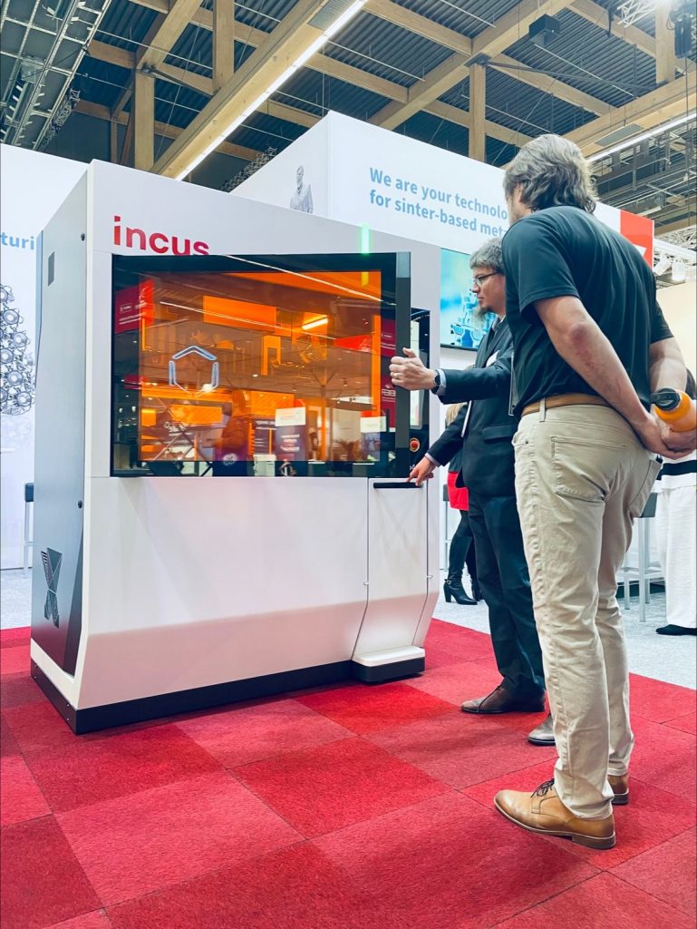 Fig. 14 The Incus Hammer Pro40 machine is aimed at higher-volume production (Courtesy Incus)