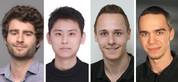 Farsoon Europe has added four new members to its team (from left to right) Kevin Veysseix, Simon Song, René Kopatsch and Louis Rankel (Courtesy Farsoon Europe)