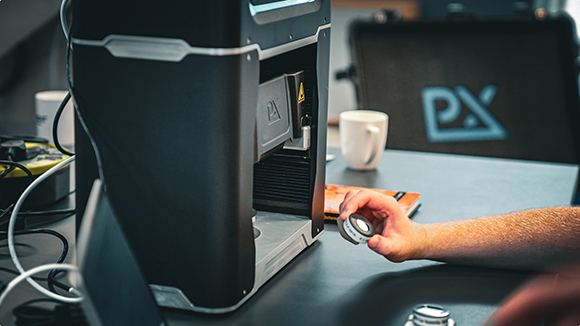 Renishaw has adopted Plastometrex’s PIP testing to facilitate more streamlined tensile testing of AM parts (Courtesy Renishaw)