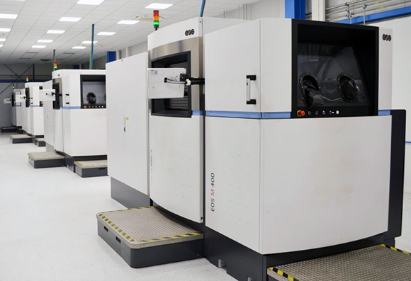 TheSteelPrinters has introduced four EOS M400-4 machines to consolidate Additive Manufacturing capacity at its Spanish location (Courtesy TheSteelPrinters)