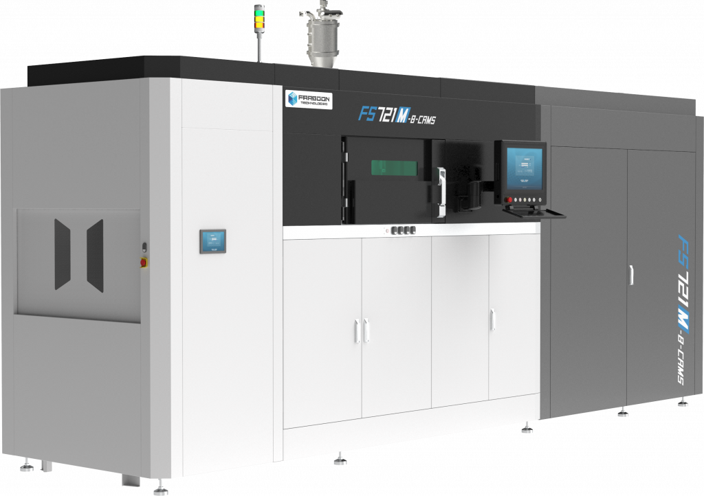 Farsoon Technologies has introduced the FS721M-8-CAMS- Continuous Additive Manufacturing Solution Concept Integration with the FS721M platform (Courtesy Farsoon Technologies)
