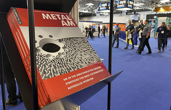Metal AM is exhibiting! Stop by Hall 1, M40, and to pick up your free copy