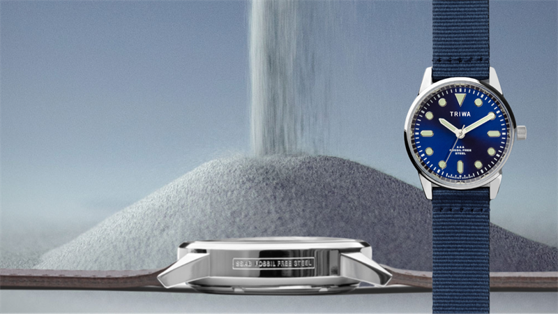 In 2022, Triwa produced a watch, the first consumer product made with SSAB’s fossil-free steel powder (Courtesy SSAB)