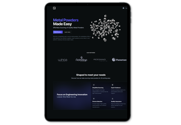 qualloy has launched its online metal powder marketplace (Courtesy qualloy)