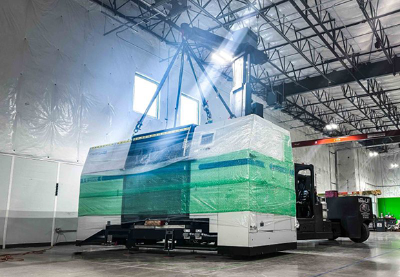 Hyliion has installed a GE Additive XLine Additive Manufacturing machine at its Austin headquarters (Courtesy Hyliion)