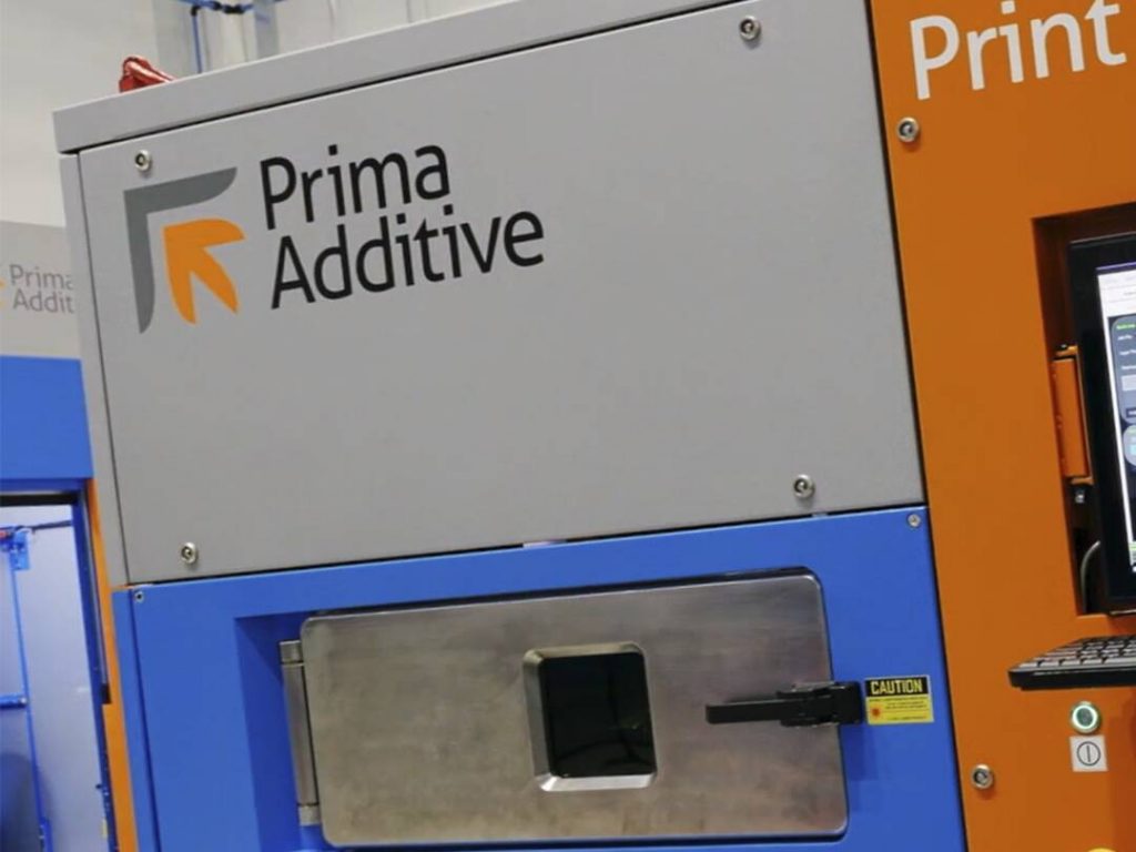 Sodick will acquire a 9.5% share in Prima Additive (Courtesy Prima Additive)
