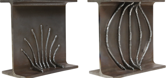 Linus Schmitz has received a German Steel Construction award for his work reinforcing steel beams with Additive Manufacturing (Courtesy TU Braunschweig)
