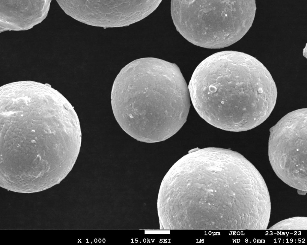 Fig. 1 This nickel superalloy, OptiPowder 718, from Continuum Powders, is the first alloy qualified for Velo3D's Sapphire machine to be produced from a 100% recycled feedstock (Courtesy Continuum)