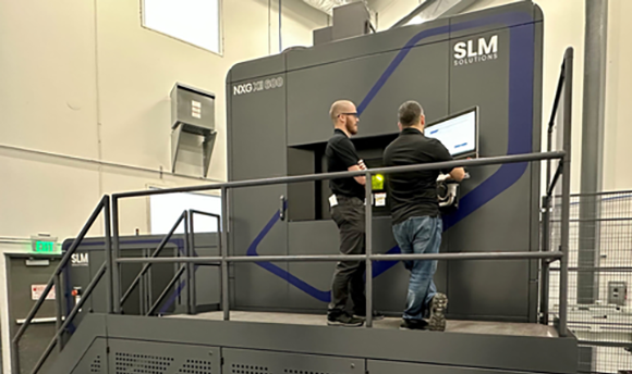 As part of its announced expansion, Sintavia purchased a second SLM NXG XII 600 printer (Courtesy Business Wire)