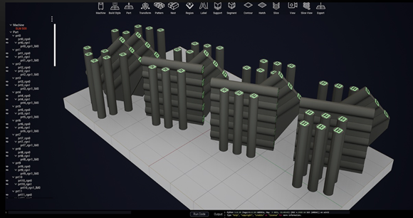 Dyndrite develops a range of software for metal Additive Manufacturing (Courtesy Dyndrite)