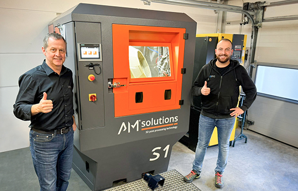 IFC Intelligent Feeding Components has invested in an S1 shot blast machine from AM Solutions (Courtesy AM Solutions)