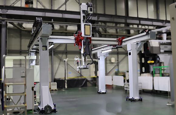 Nidec has released the LAMDA5000, its largest powder-based DED Additive Manufacturing machine to date (Courtesy Nidec Machine Tool Corporation)