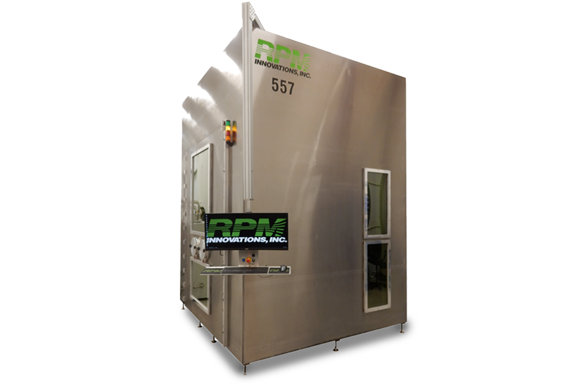RPMI’s 557XR large-scale laser DED Additive Manufacturing machine has a build volume of up to 1.5 x 1.5 x 2.1 m (Courtesy RPM Innovations)