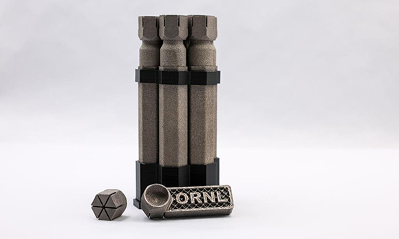 Researchers at Oak Ridge National Laboratory have used Additive Manufacturing to produce the first defect-free complex tungsten parts for use in extreme environments (Courtesy Oak Ridge National Laboratory)