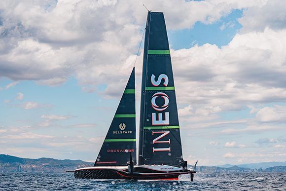 Renishaw is supporting INEOS Britannia by providing them with products and solutions to maximise the performance of their latest race boat (Courtesy Renishaw)