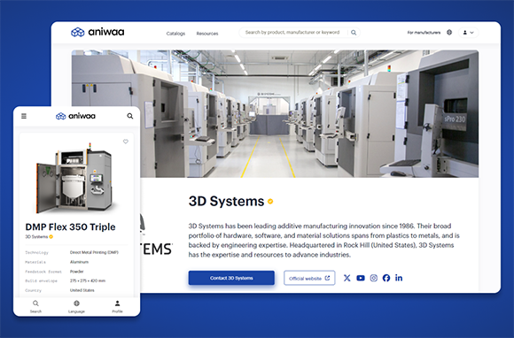 Users can search for companies via the Aniwaa website platform (Courtesy Aniwaa)