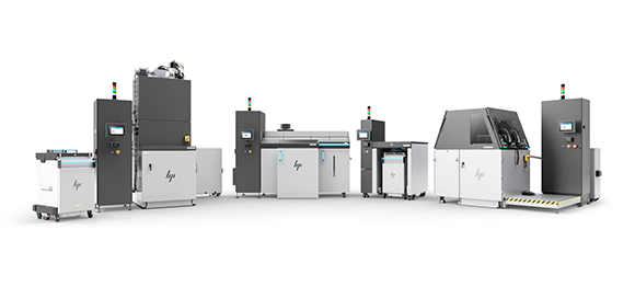 Enhancements to the HP Metal Jet S100 Additive Manufacturing machine includes an increased build height up to 170 mm