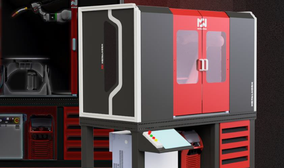 MetalWorm has introduced the MW500 LAB Directed Energy Deposition Additive Manufacturing machine (Courtesy MetalWorm)