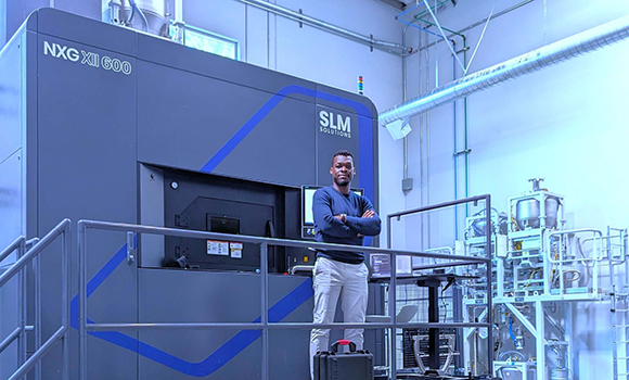 Nneji Kemakolam, Appointed as Vice President of Engineering for the United States (Courtesy Nikon SLM Solutions)
